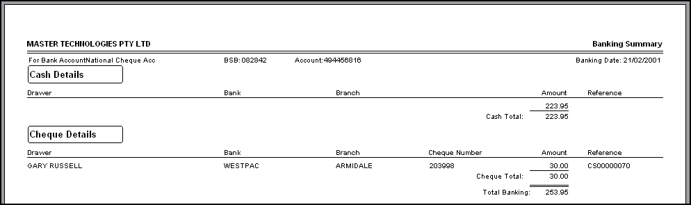 sample_POS Banking Summary Report